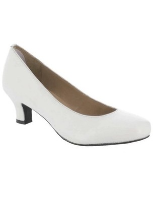 Array Womens Flatter White Leather White Size 11 N