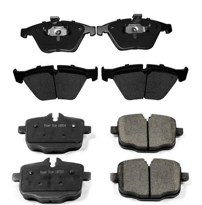 MAGMA Ceramic Front Rear Set Brake Pads For 2012-2017 BMW 640i 3.0L L6 FG6XME