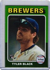 2024 Topps Heritage #578 Tyler Black Green Border