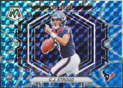 2023 Panini Mosaic - Reactive Blue Mosaic #ND-3 C.J. Stroud Football EX