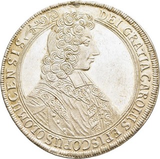FITZ RDR Österreich Olmütz Karl III. von Lothringen 1695 1711 Taler 1705 TCH115