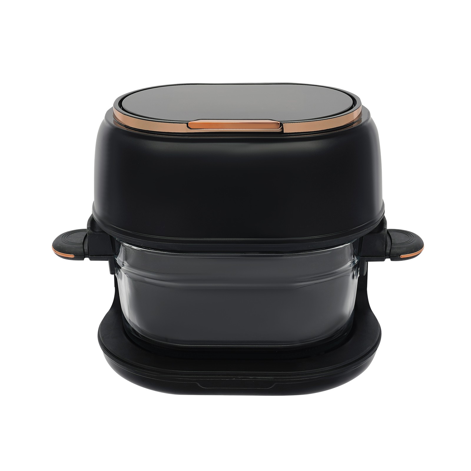 Friggitrice ad Aria Calda Nera 1350 W Friggitrice ad Aria Calda con Touch Screen con Touchscreen foto 6