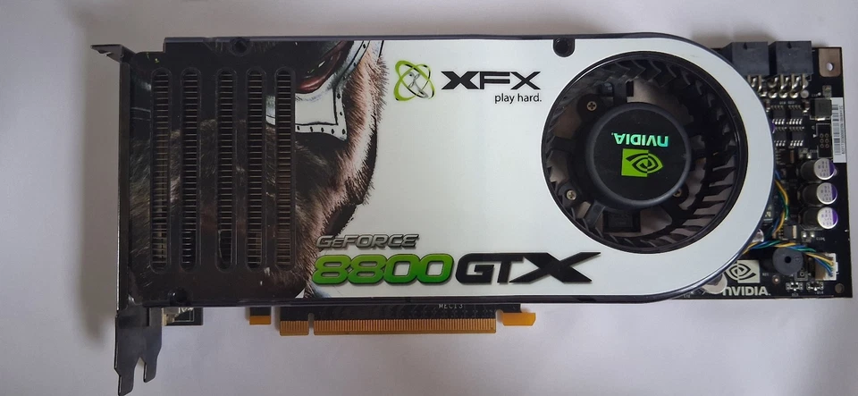 RETRO Gaming XFX Nvidia 8800 GTX 768mb PC Graphics card - Image 2 of 4