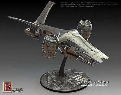 Pegasus Terminator 2 Aerial Hunter Killer - Plastic Model Fantasy Figure Kit