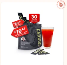 30 SERVINGS Cardio Miracle Complete Nitric Oxide Solution Exp 1/2027 New/Sealed