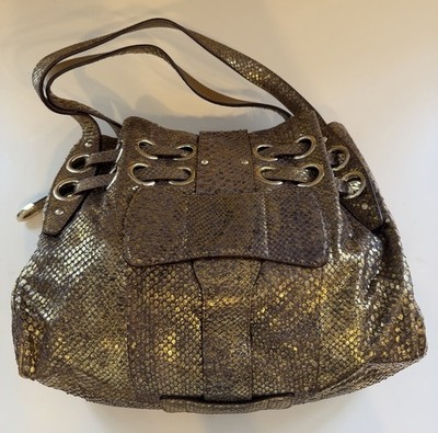 Jimmy Choo Ramona Large Snake-embossed Leather Shopper | eBay