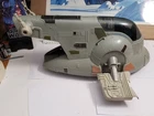 Slave 1 ship Star Wars vintage Incomplete With Stickers