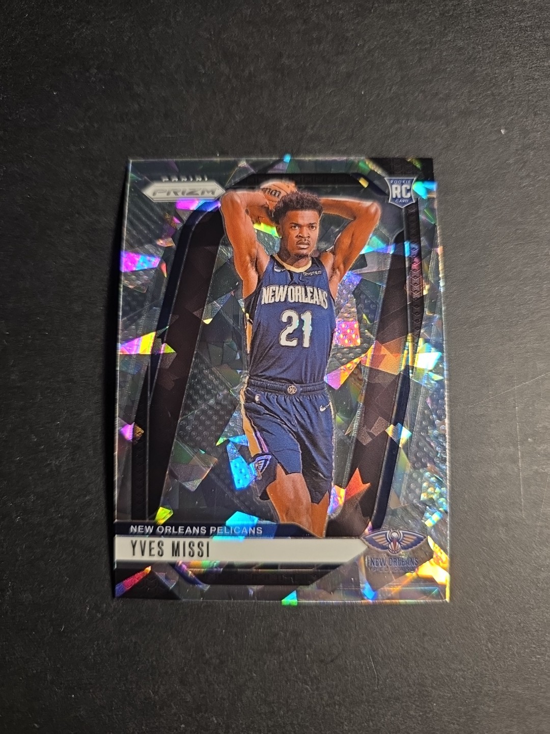 2024-25 Panini Prizm - Yves Missi #233 Ice Prizm (RC)