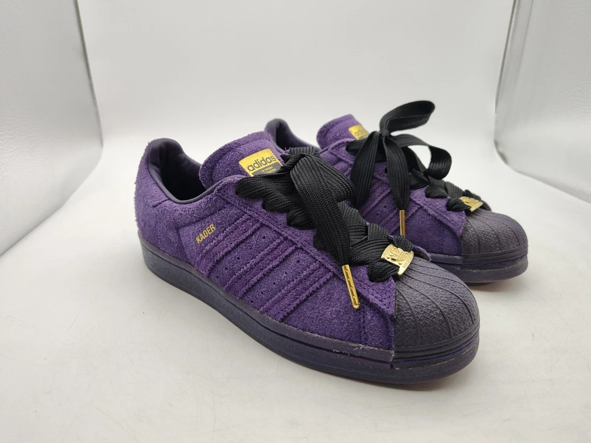 adidas Superstar kader sylla‼️レア28.0 Kader Sylla x adidas Superstar ADV Dark Purple for Sale