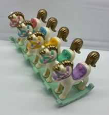 Tyco Quints Dolls 1989 Rocking Horse For Five, No Dolls