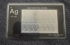24 Grains 999 Silver Bars Sheet