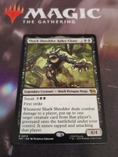 Mtg. Trituradora de tiburones, clon asesino. Tortugas Ninja Adolescentes Mutantes. Pack Fresco