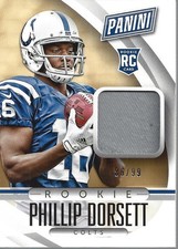 2015 Panini National Convention #59 Phillip Dorsett JSY FB Jersey /99 - NM-MT