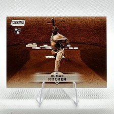 Kumar Rocker 2025 Topps Stadium Club Sepia Parallel RC #179 Rangers Rookie