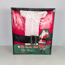 Halco Classic Santa Suit MADE IN USA Vintage 10 PC Christmas Quality Costume