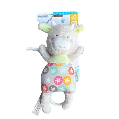 Beauty Baby Spieluhr Kuh Bunt Sterne Schmusetuch Brahms Lullaby