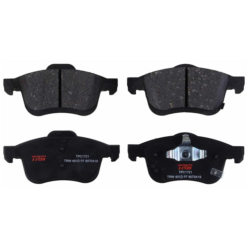 KIT TRW-073024-3737 Juego de 4 ruedas discos de freno y kits de pastillas delanteras y traseras para 500L Foto 4 de 4