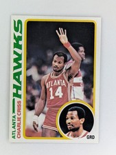 1978-79 Topps #87 Charlie Criss Rookie Atlanta Hawks RC Card. rookie card picture