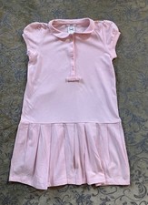 Jacadi Paris Girls Polo Dress Pink Size 12Y 152 cm