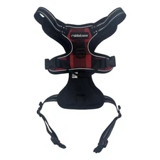 rabbitgoo Dog Harness, Reflective Oxford No Choke Pet Vest, Red Plaid, S
