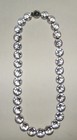 Antique Marked "CZECHOSLOVAKIA" CHOKER NECKLACE Clear Faceted Rhinestones — photo 4