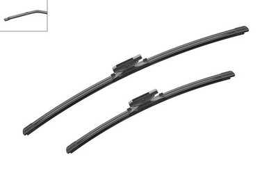 RENAULT BOSCH AeroTwin Front Wiper Blades PAIR 600/450mm 24'' 18'' A115S 2002-