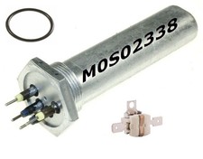 POLTI resistenza a cilindro con termostato e o-ring per vaporetto ECO PRO 3000