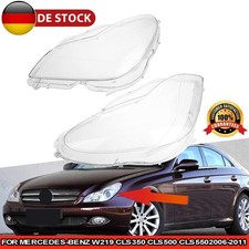 Scheinwerferglas Streuscheibe Abdeckung F&uuml;r Mercedes W219 CLS Klasse 2006-11