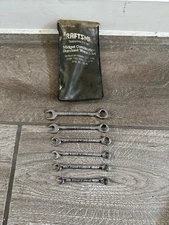 Craftsman USA MADE 42319 6pc SAE Midget Combination Wrench Set See Pics For Size