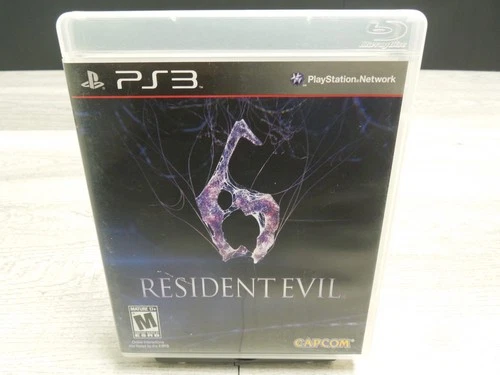 Resident Evil 6 2012 Sony Playstation 3 PS3 CIB Complete Video Game