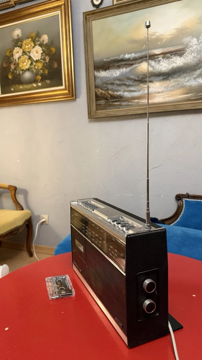 Radio-cassette Vintage Philips D8478 - Fonctionne, Bon état, Boombox Rétro