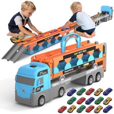 2-in-1 Race Truck Car Toys for 3-8 Years Old Boys Girls, Trucks for Toddlers ...