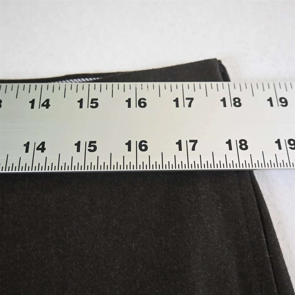 Brooks Brothers 34x32 Brown 100% Wool Soft Flannel 1818 Fitzgerald Mens Pants - Image 2 of 4