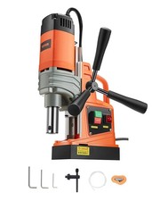 Magnetic Mag Drill Press 1.6" 40mm 1300W 2810LBS Portable for Steel Metal Boring