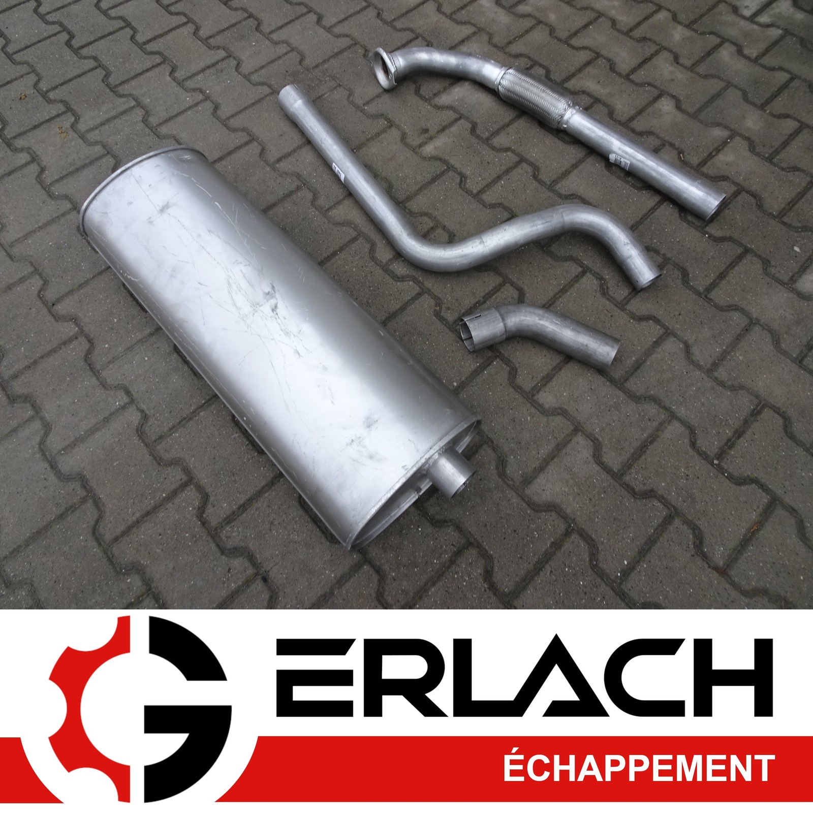 Silencieux echappement Renault Mascott 2.8 dCi réduction sonore et flux optimisé