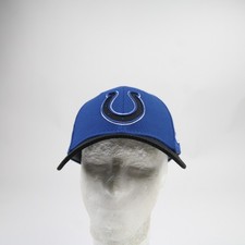 Indianapolis Colts New Era 39thirty Fitted Hat Unisex Blue Used ML