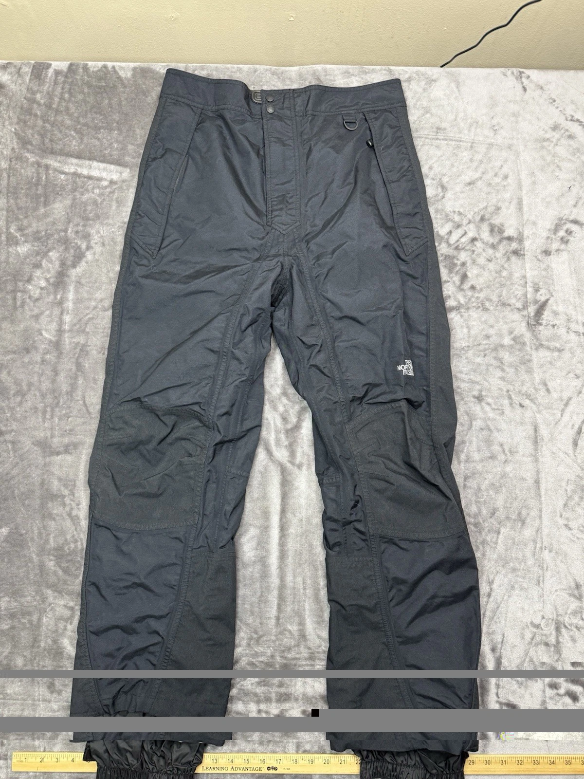 VTG 90s North Face Mountain Light Fleece Lined Pants black size XL outdoor