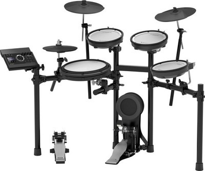 Roland TD-17KV V-Drum Kit   NEW w/ Mesh Pads, Bluetooth + FREE MDS-COMPACT Rack
