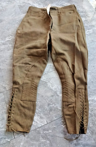 WWI U.S. Army M1917 Wool Mounted Breeches Lace-Up Ankles Cavalry