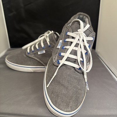 Women s Vans Size 9  Atwood Lows Canvas Grey Sneakers VN-ONJO5RO