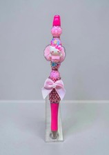 Beaded writing pen