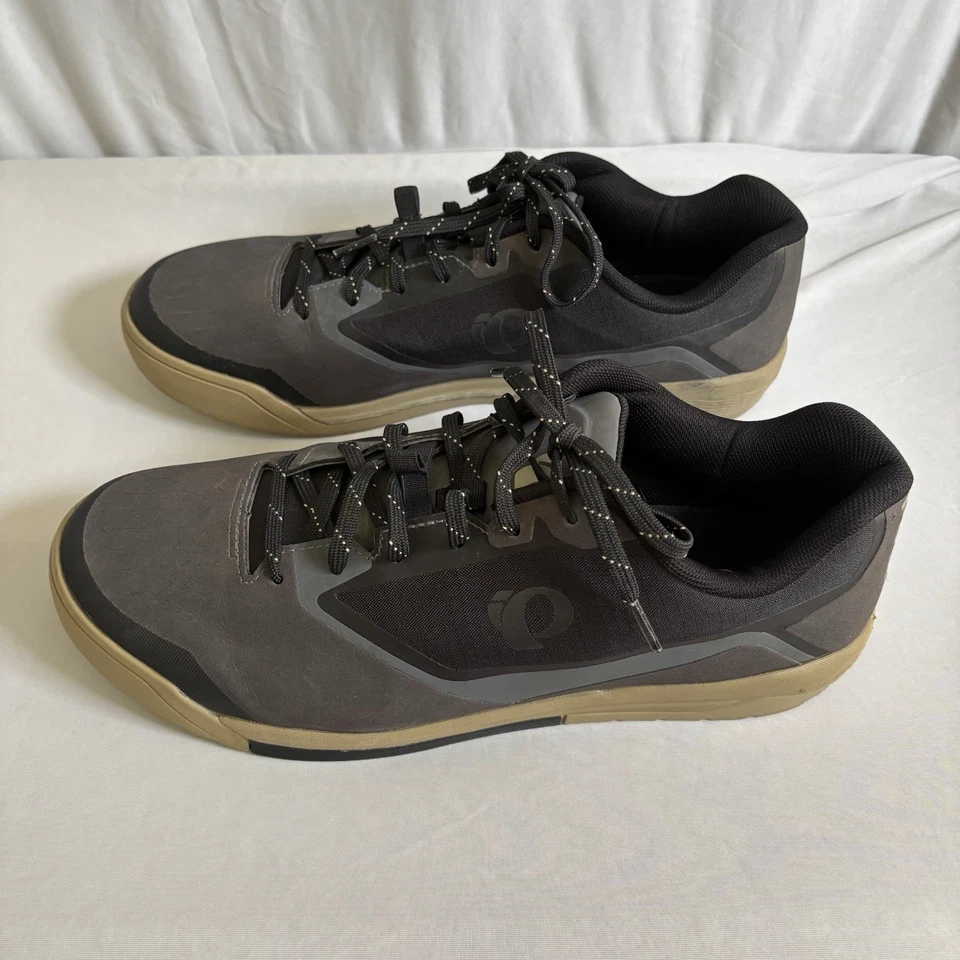 Pearl Izumi Zapatos Para Hombre Talla 13 EE. UU./47 UE Gris Ciclismo X-ALP Lanzamiento Negro Activo Foto 2 de 4