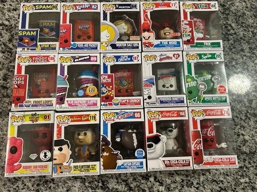 Funko Pop! Vinyl Ad Icons Lot Of 15
