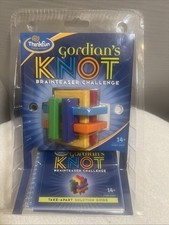 BRAND NEW Thinkfun Gordian's Knot Brainteaser Challenge Toy with Guide (2005)