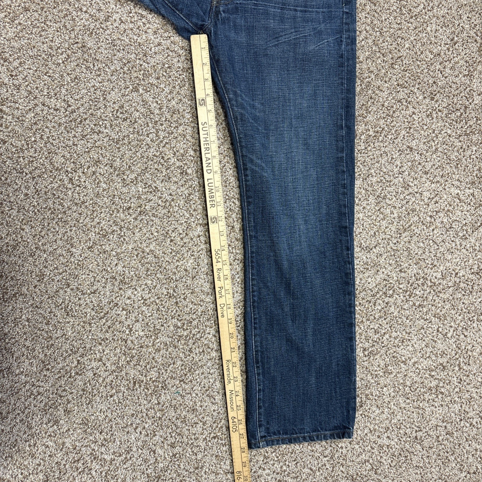 Levis 501 XX Button Fly Jeans Men’s Tag 32x30 Actual 32 X 28 - View 6