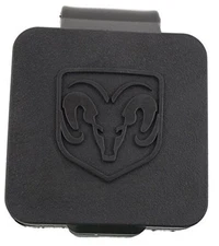 Genuine  RAM Accessories 82208454AB Hitch Receiver Plug with RAM's Head Logo 