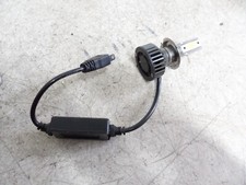 UNIVERSAL 2 PRONG PIN LED HIGH POWERED HEADLIGHT LIGHT LAMP BULB WITH FAN