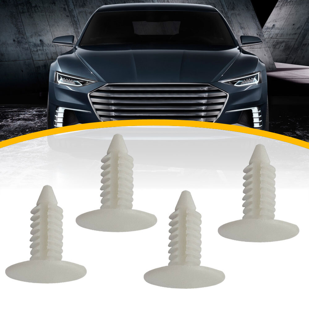 4Pcs 67mm Hole Car Auto Bumper Plugs Fastener Front License Plate