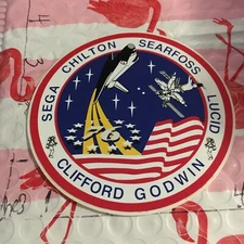Official NASA STS-76 Sticker Decal Vintage 3/3/24