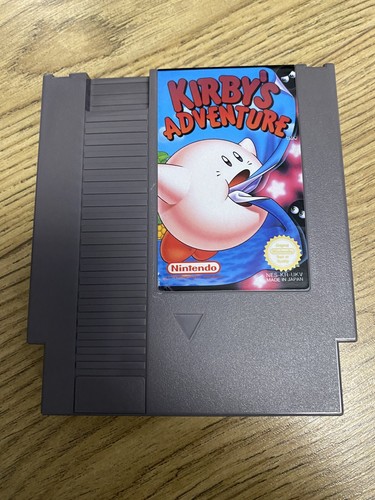 Kirbys Adventure Nintendo NES, Rare Complete Retro PAL UK Boxed & Protector Case - Picture 3 of 14
